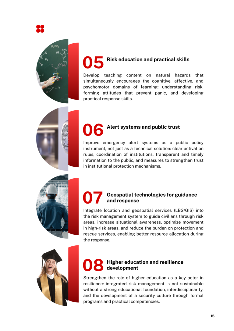At the same time, the collection can contribute to networking institutions and individuals, the identification of priority topics for intersectoral cooperation, and the transfer of good practices from local, national, and international frameworks.
This publication will likely stimulate critical reflection on the challenges faced by communities and protection and rescue systems, and encourage the implementation of innovative, evidence-based solutions that respect the principles of prevention, responsibility, and sustainability. May this conference and its outcomes be a continuation of the idea that the best solutions are built together — at the intersection of knowledge, experience, and responsibility, in partnership between science and practice, and in the service of a safer, more resilient, and more united society.

With respect

Editor
Prof. Dr. Vladimir M. Cvetković, University of Belgrade, Faculty of Security, Belgrade, Serbia.
vmc@fb.bg.ac.rs; vladimir.cvetkovic@vmcdrm.com.
www.vmcdrm.com/
