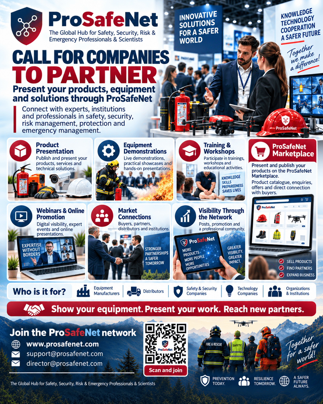 CALL FOR COMPANIES TO PARTNER WITH ProSafeNet